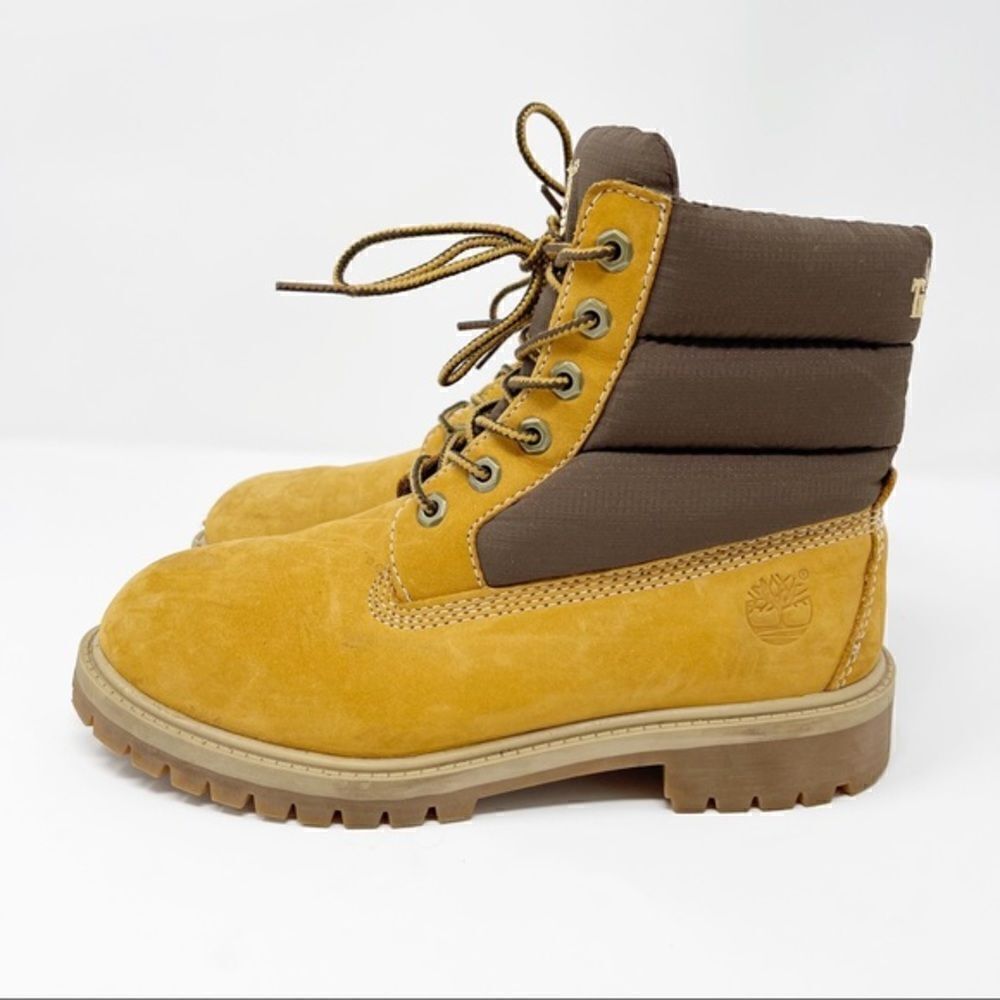 Timberland Quilted 6” Classic Hiking Boot Boys 3.5